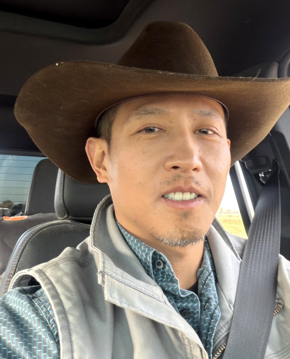 Yen Lee, founder of Green Pastures, in his felt cowboy hat